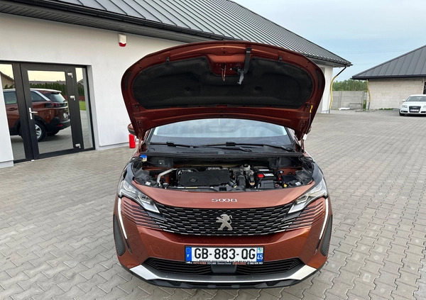 Peugeot 5008 cena 109900 przebieg: 139000, rok produkcji 2021 z Boguchwała małe 667
